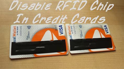 disable rfid chip on credit card|how to turn off microchips.